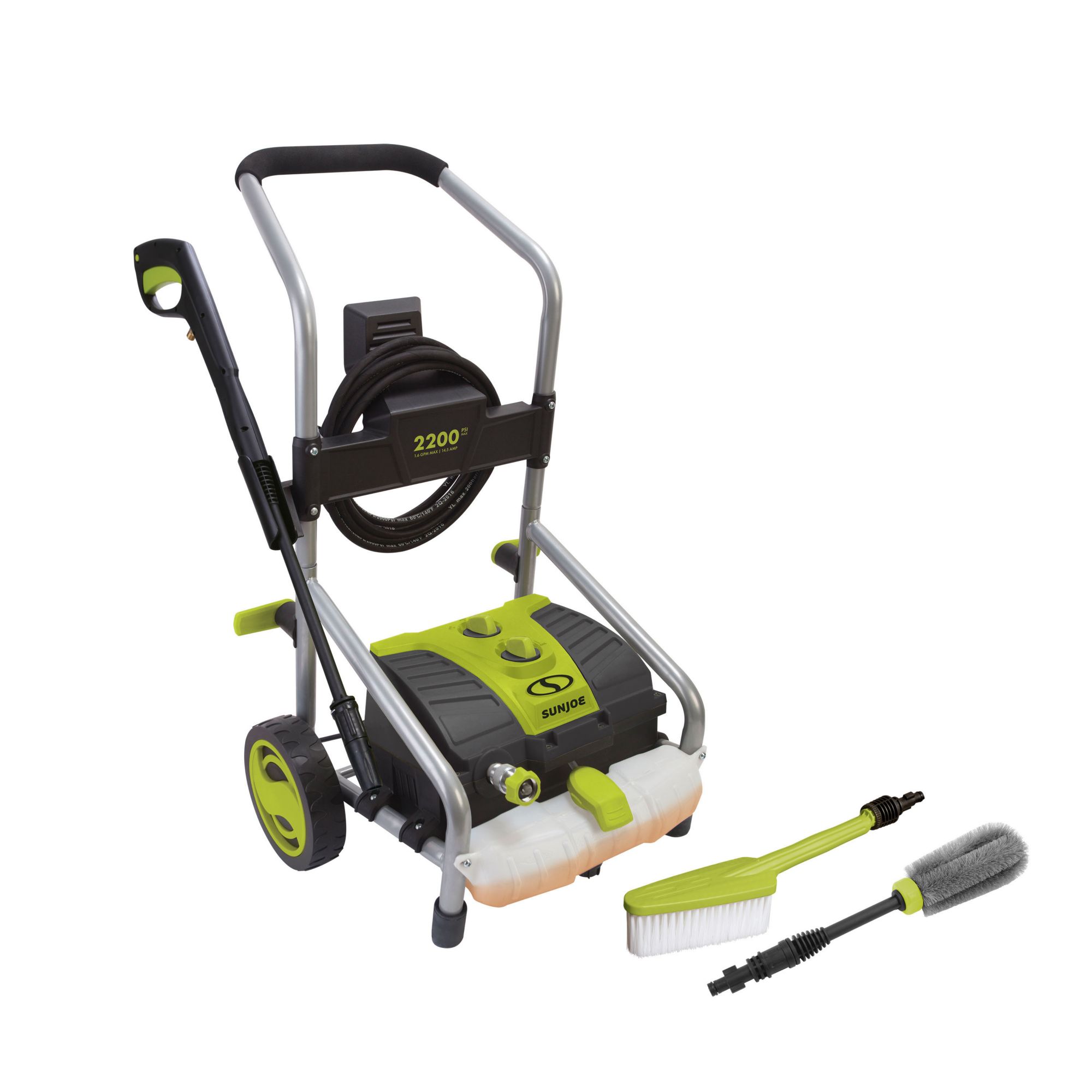 Sun Joe SPX4003-ULT 2200psi Electric Pressure Washer with Utility Bru