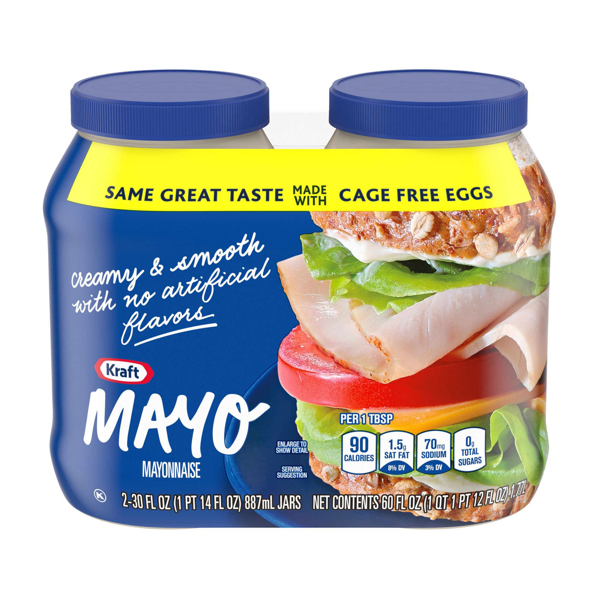 Kraft Mayonnaise, 2 pk./30 oz.