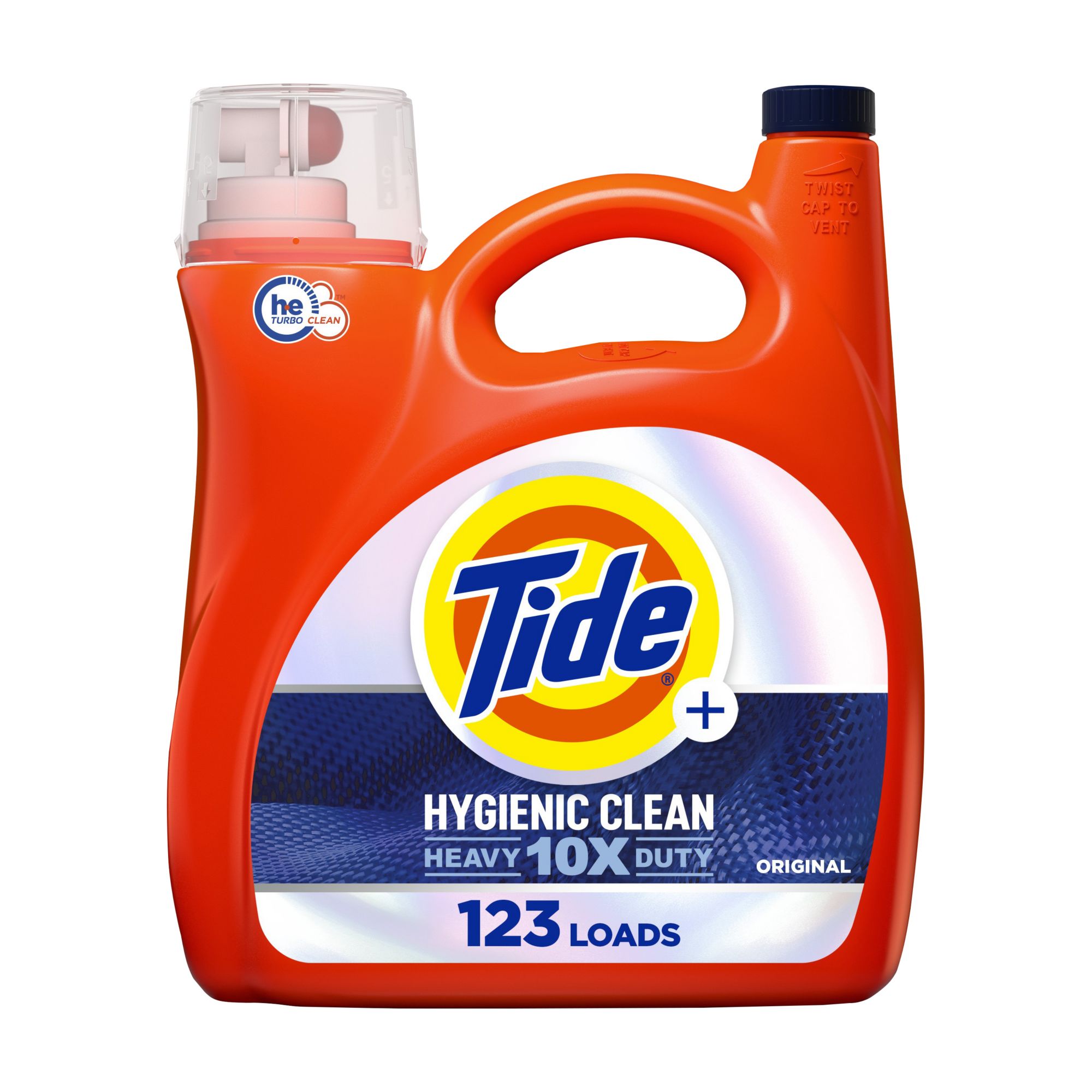 Tide Original Hygienic Clean Heavy Duty Liquid Laundry Detergent, 165 fl. oz.