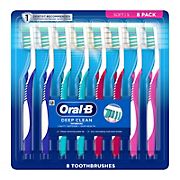Oral-B Soft Deep Clean Toothbrushes, 8 ct.