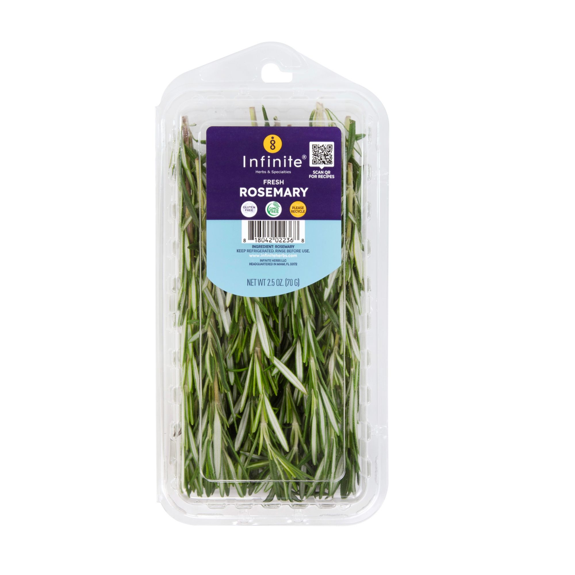 Infinite Herbs and Specialties Fresh Rosemary, 2.5 oz.