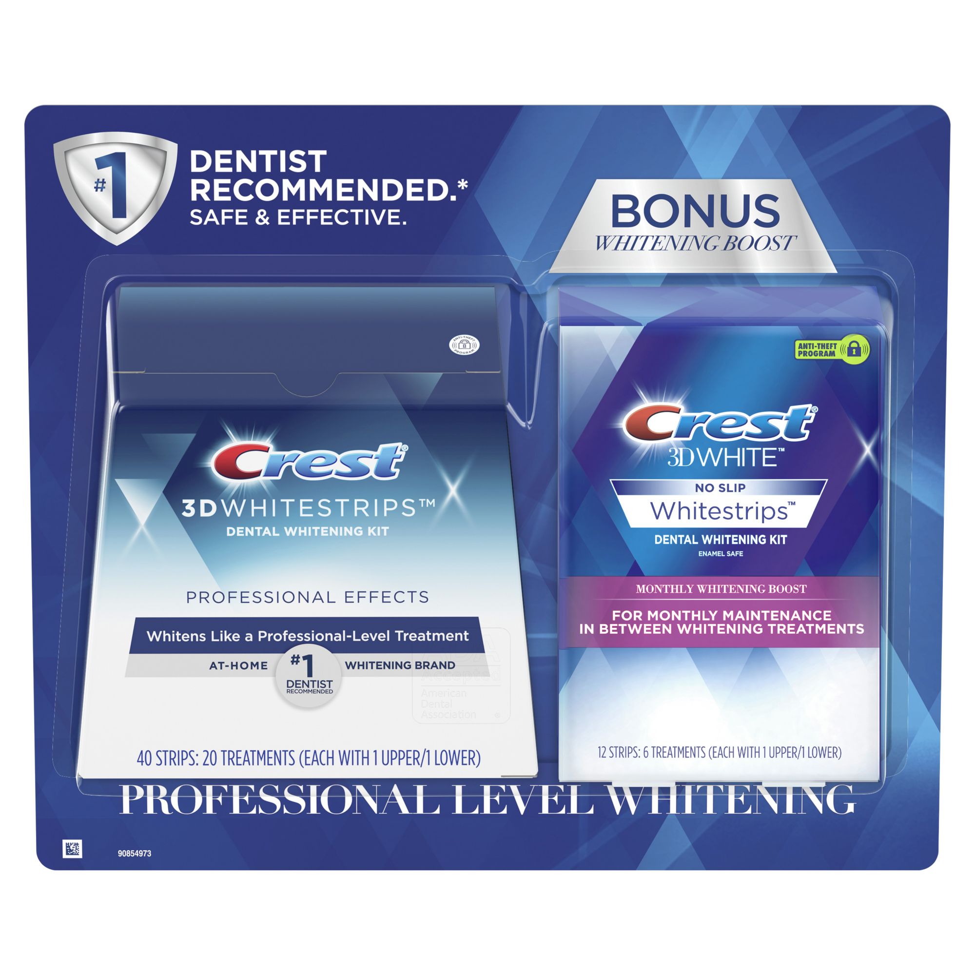 Crest 3D Whitestrips Teeth Whitening Kit, 12 ct.