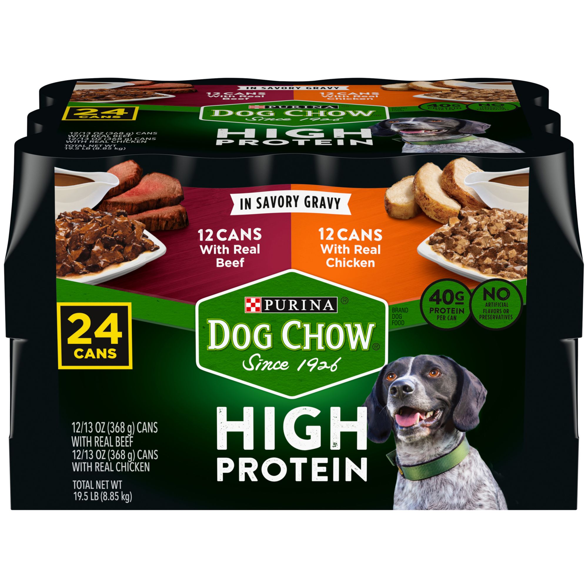 how much protein should there be in dog food