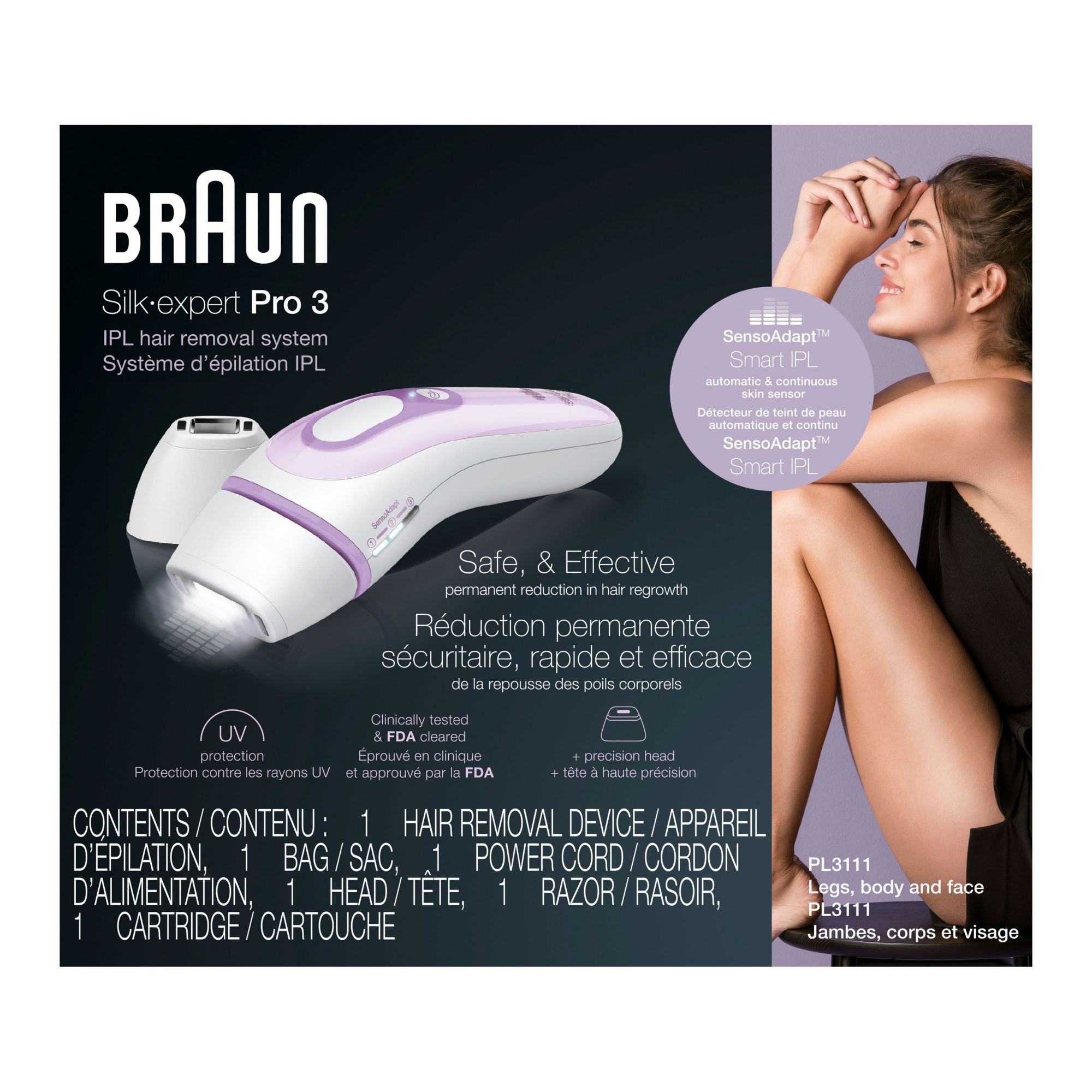 Buy Braun Silk Expert Pro 5 PL5137 Laser Hair Removal, White and Gold  Online at Best Prices in India - JioMart.