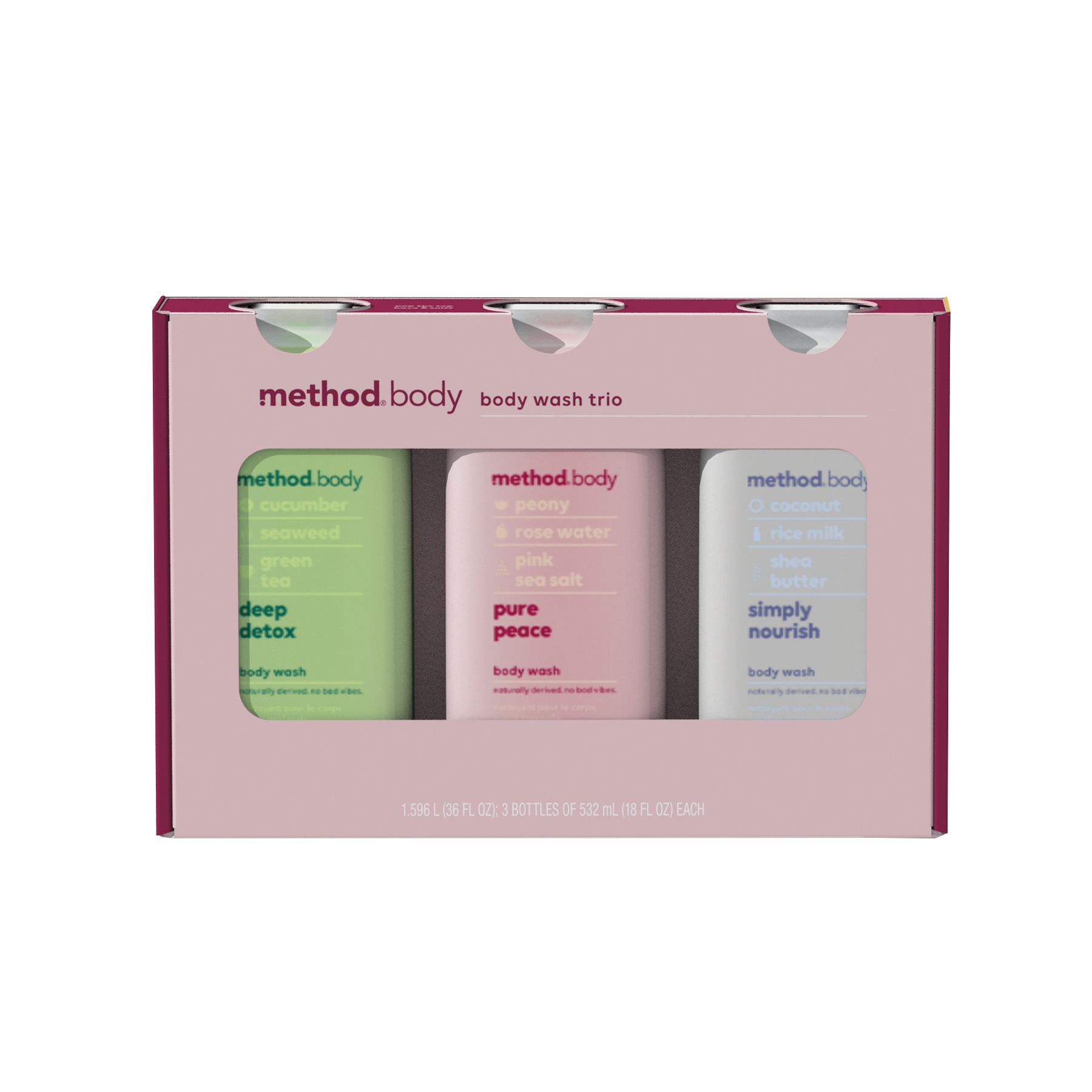 Method Experiential Body Wash Variety Pack, 3 ct.
