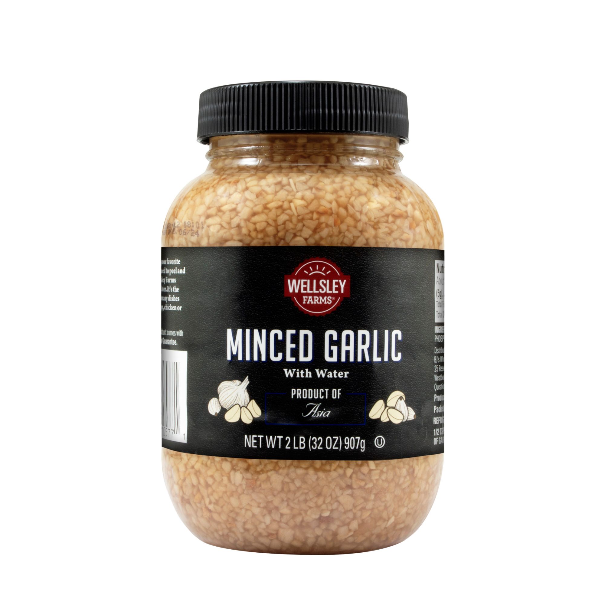 Wellsley Farms Minced Garlic with Water, 2 lbs.