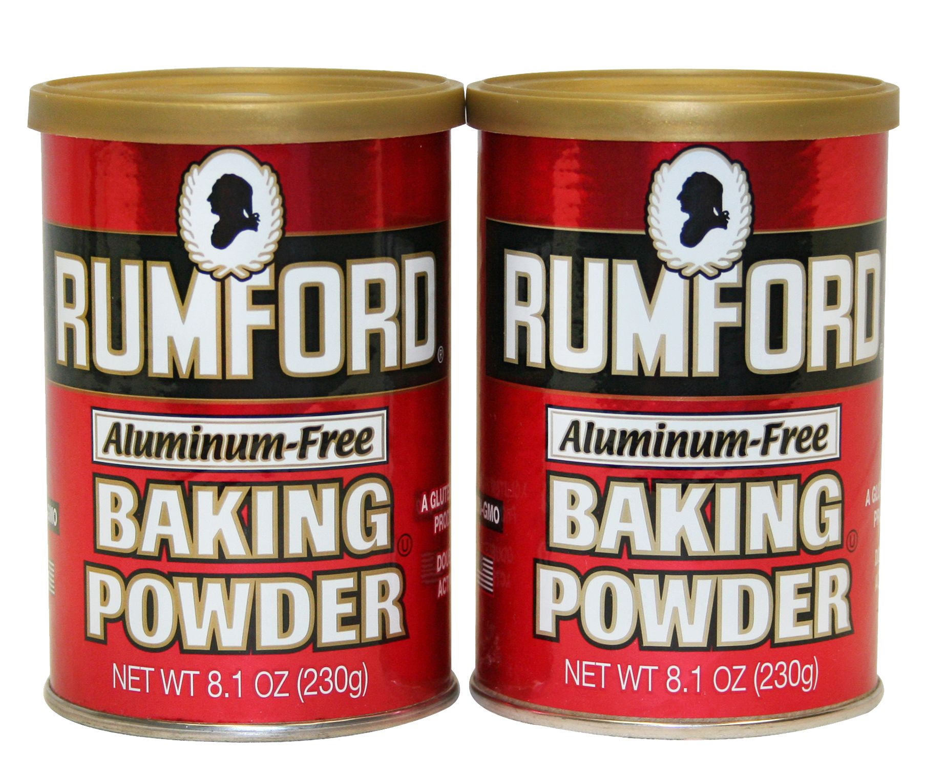 Rumford Aluminum-Free Baking Powder, 2 pk./8.1 oz.