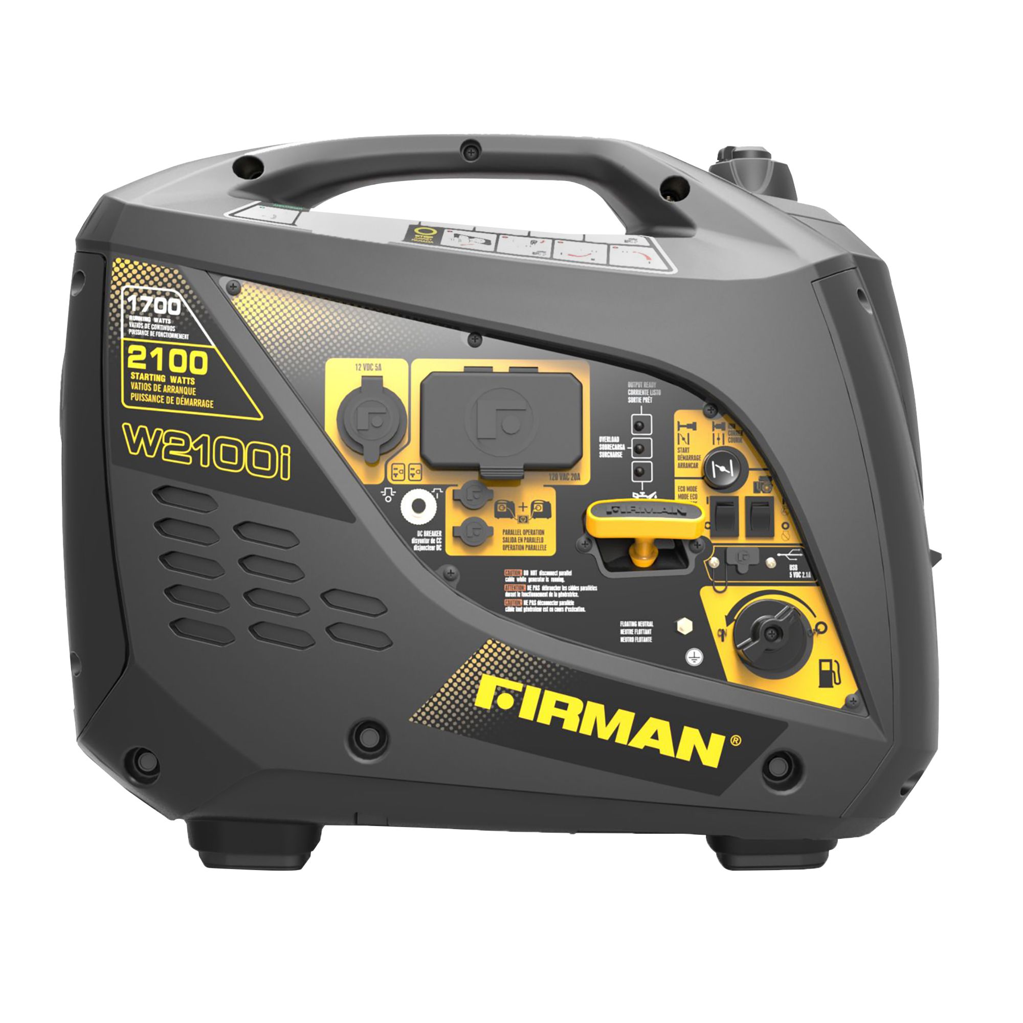 FIRMAN Power Equipment W01781 2100W Peak/1700W Rated Inverter