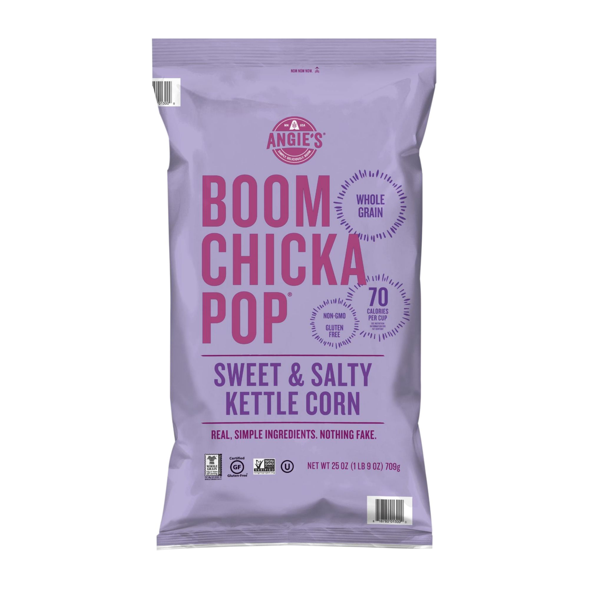 Angie's Boom Chicka Pop Sweet and Salty Kettle Corn, 25 oz.