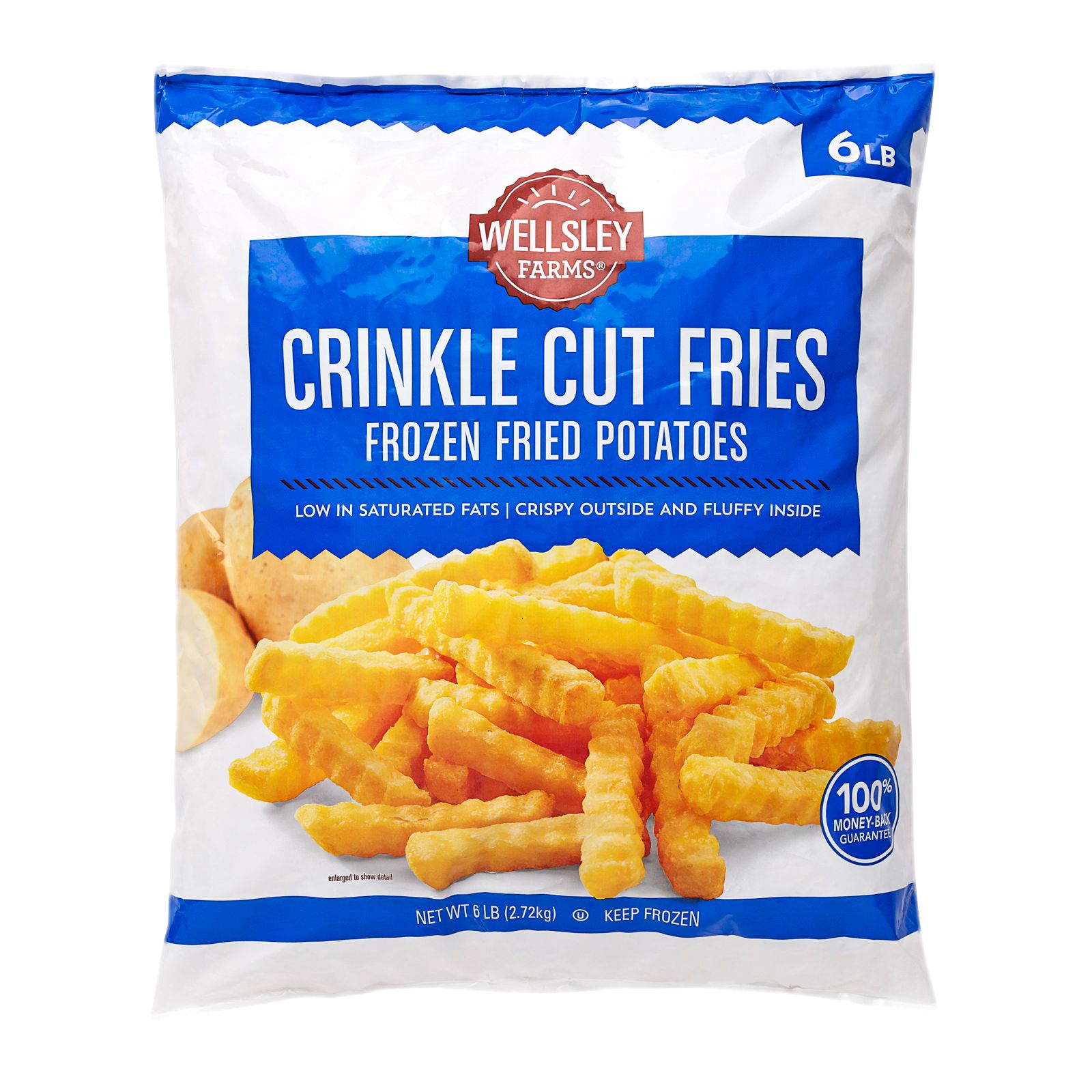 Kroger Crinkle Cut French Fries Bag 32 oz