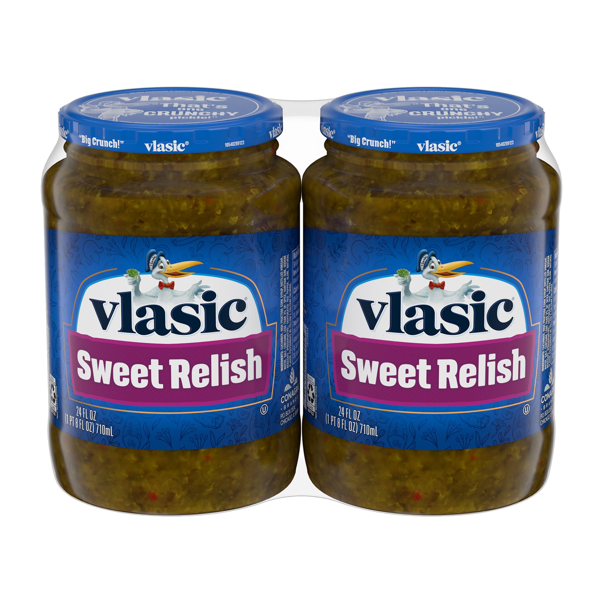 Vlasic Bread And Butter Pickles 2 Pk 24 Oz Bjs Wholesale Club