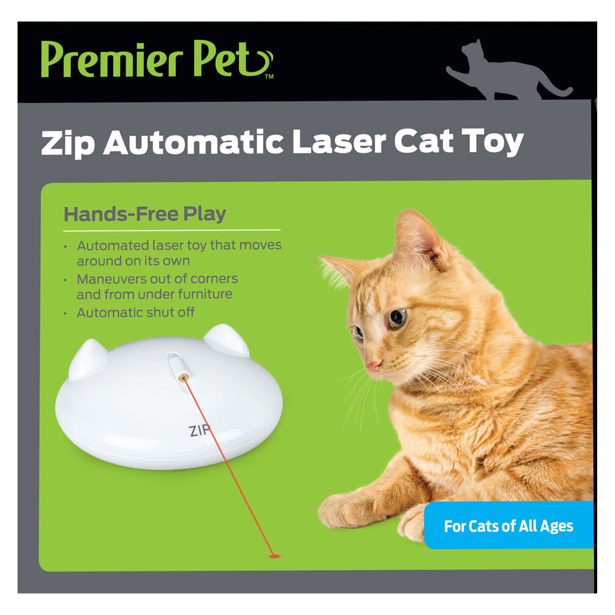 Premier Pet Zip Automatic Laser Cat Toy BJ s Wholesale Club