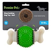 Premier Pet Ring Holding Dog Toy - Ball, Medium