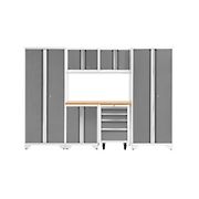 NewAge Products Bold Series 7 Pc. Cabinet Set - Platinum