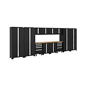 NewAge Products Bold Series 14 Pc. Cabinet Set - Black