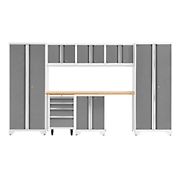 NewAge Products Bold Series 8 Pc. Cabinet Set - Platinum