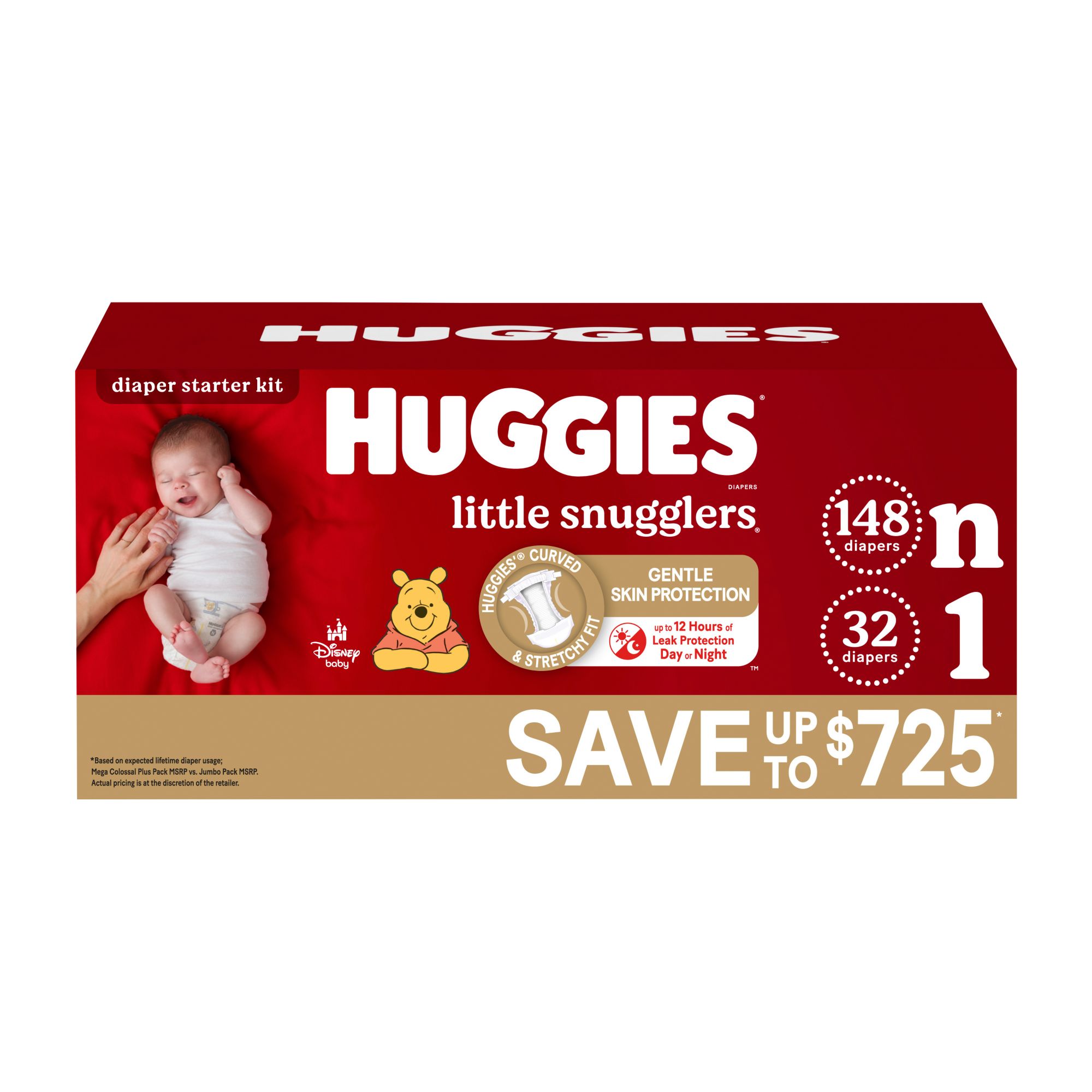 Huggies 204 hot sale size 1