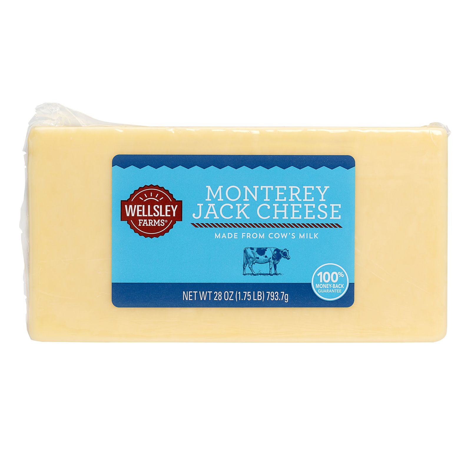 Frazier Farms Cheese, Bulk Cut Monterey Jack Cheese - Jack