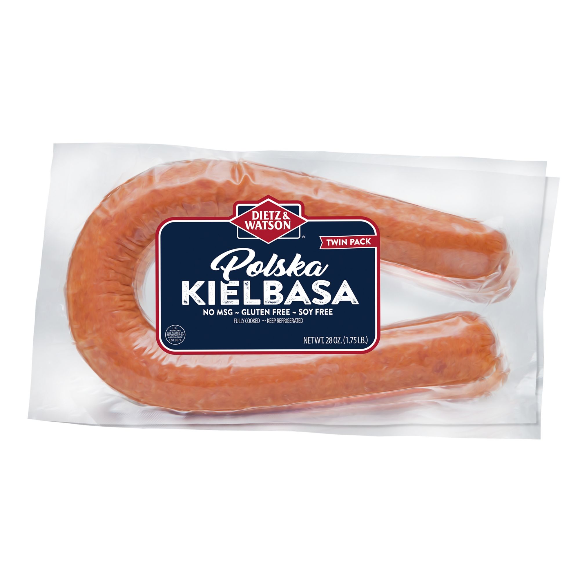 Dietz and Watson Twin Pack Polska Kieblasa, 2 pk./14 oz.