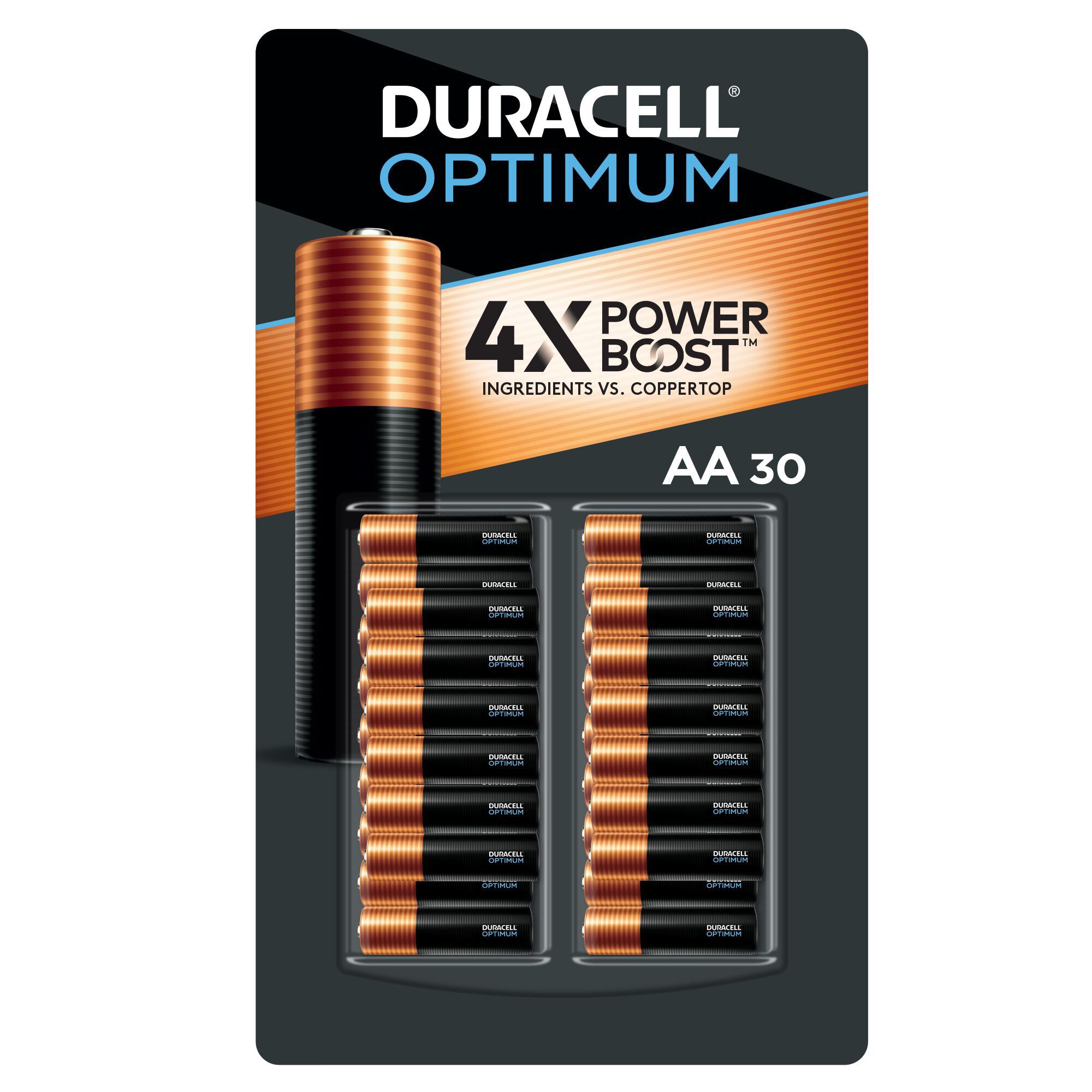 Piles AA Duracell Optimum, paq. 4