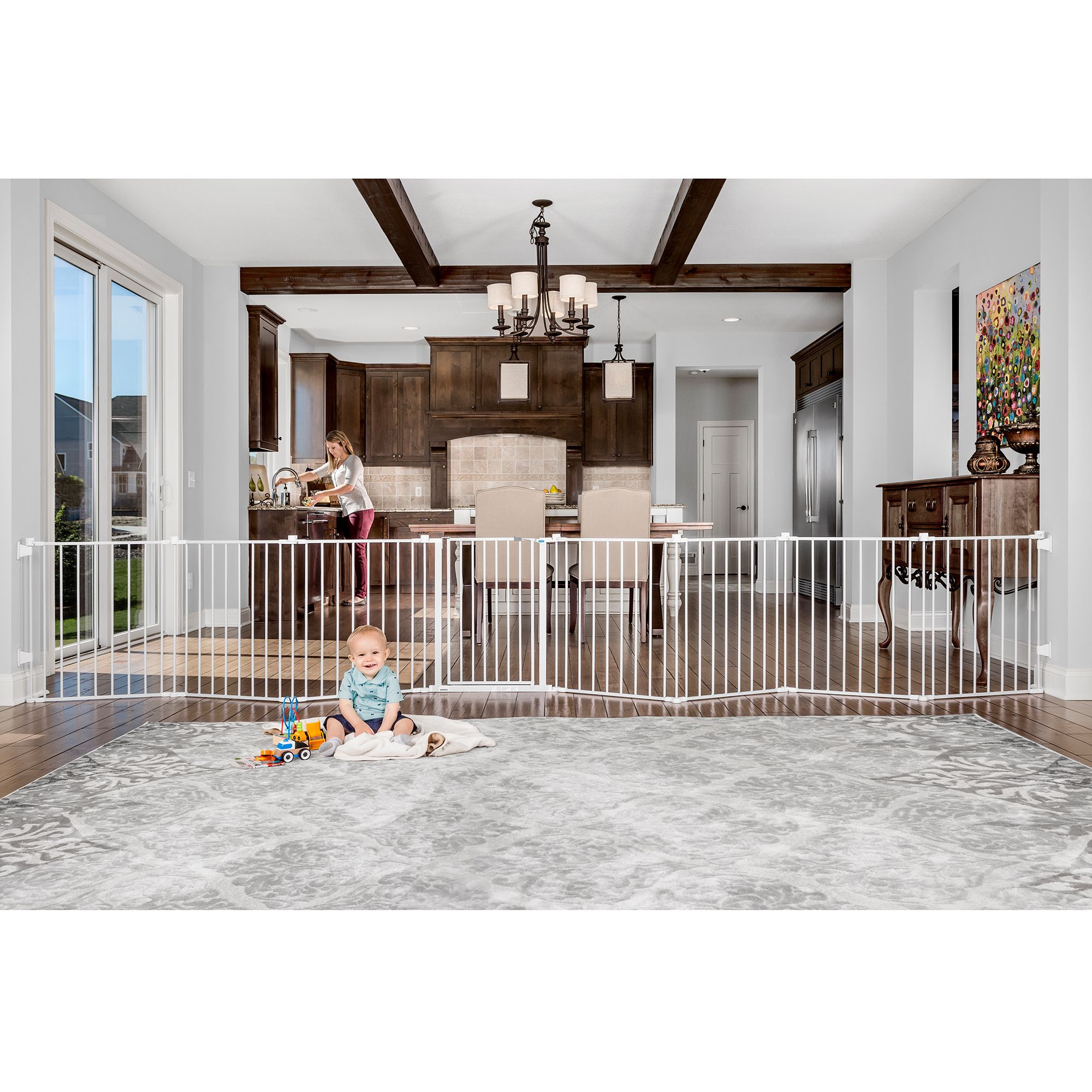 Regalo Easy Step Extra Tall Baby Gate, 29 - 36.5 (Choose Your Color) -  Sam's Club