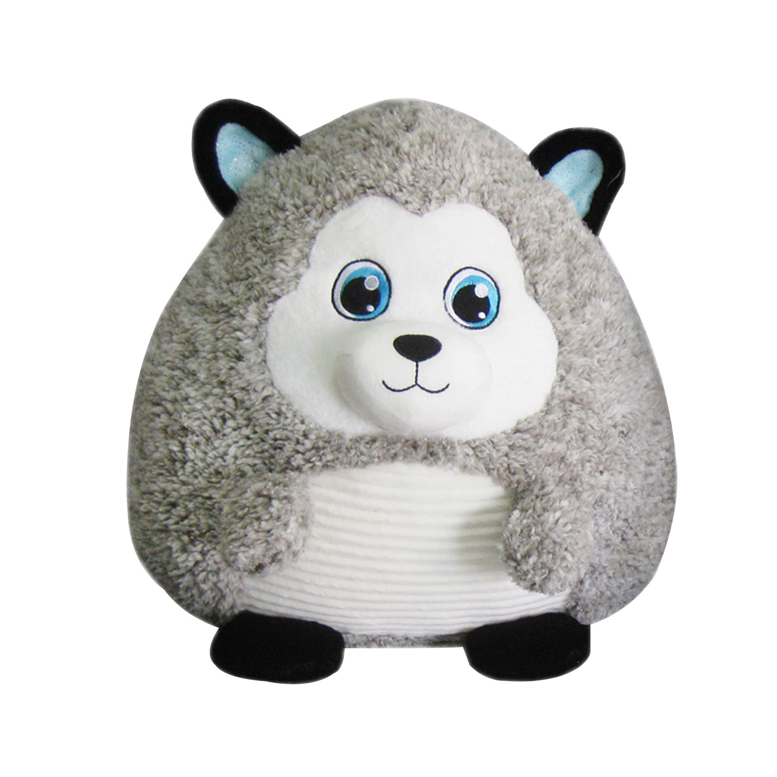 Hugfun Super Soft Triangle Plush Animal - Husky