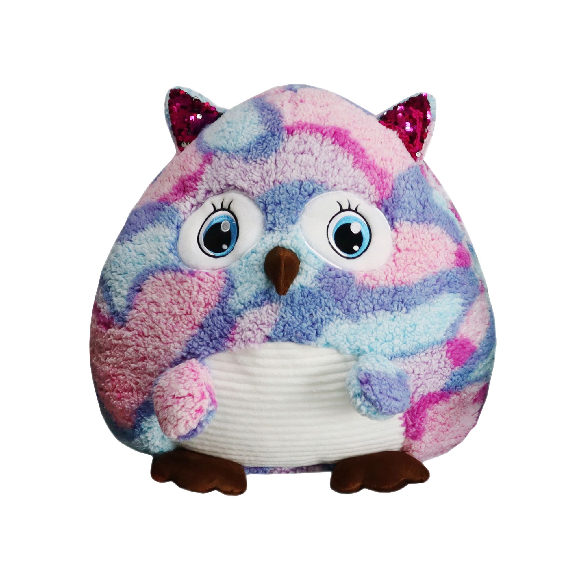 Hugfun Super Soft Triangle Plush Animal - Owl