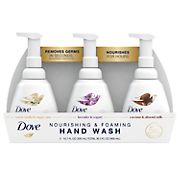 Dove Foaming Hand Variety Pack, 3 ct.