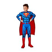 Rubies Boys Deluxe Superhero Costume - Superman Muscle Medium