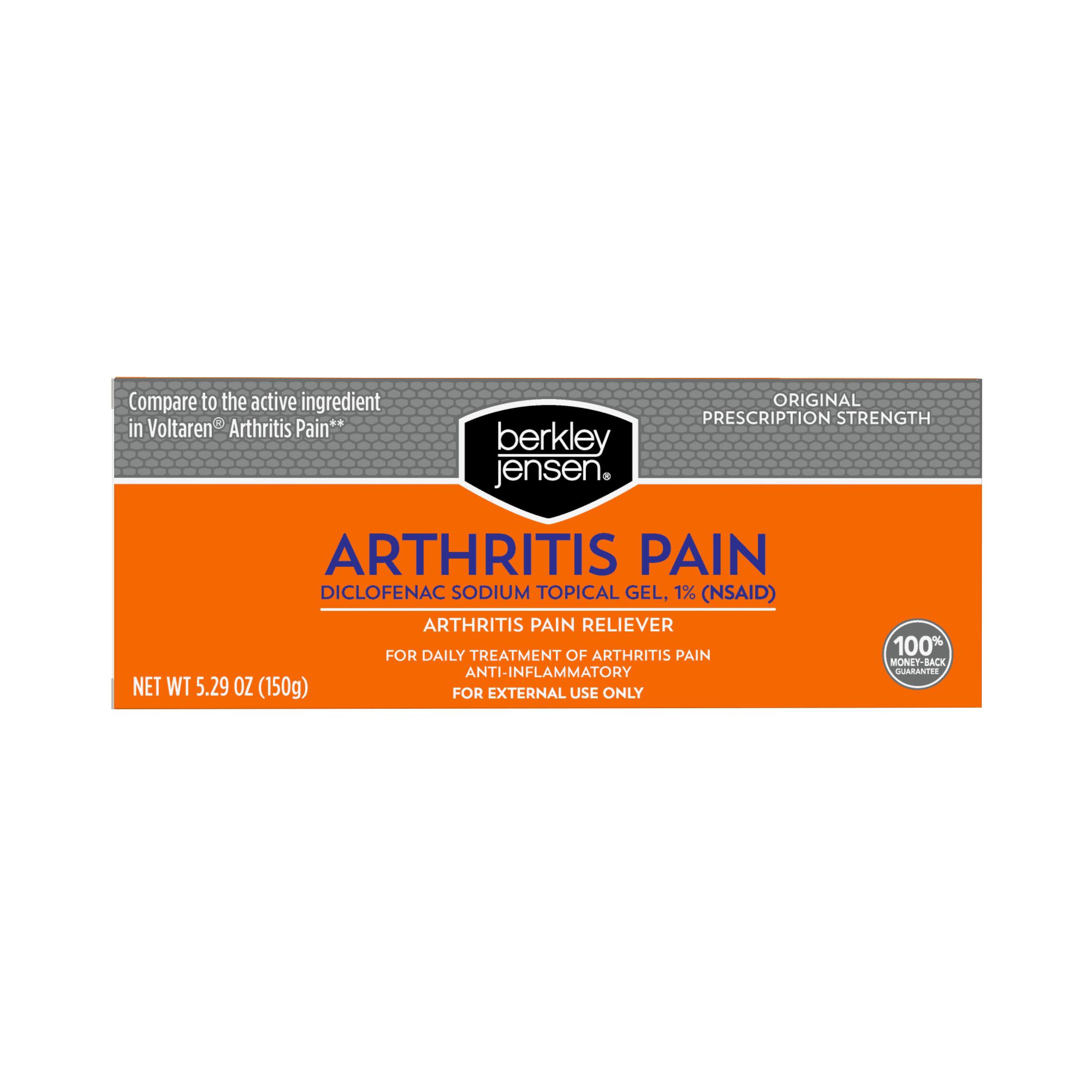 Arthritis Pain Relieving Gel, Diclofenac Sodium Topical Gel, 1% (NSAID)
