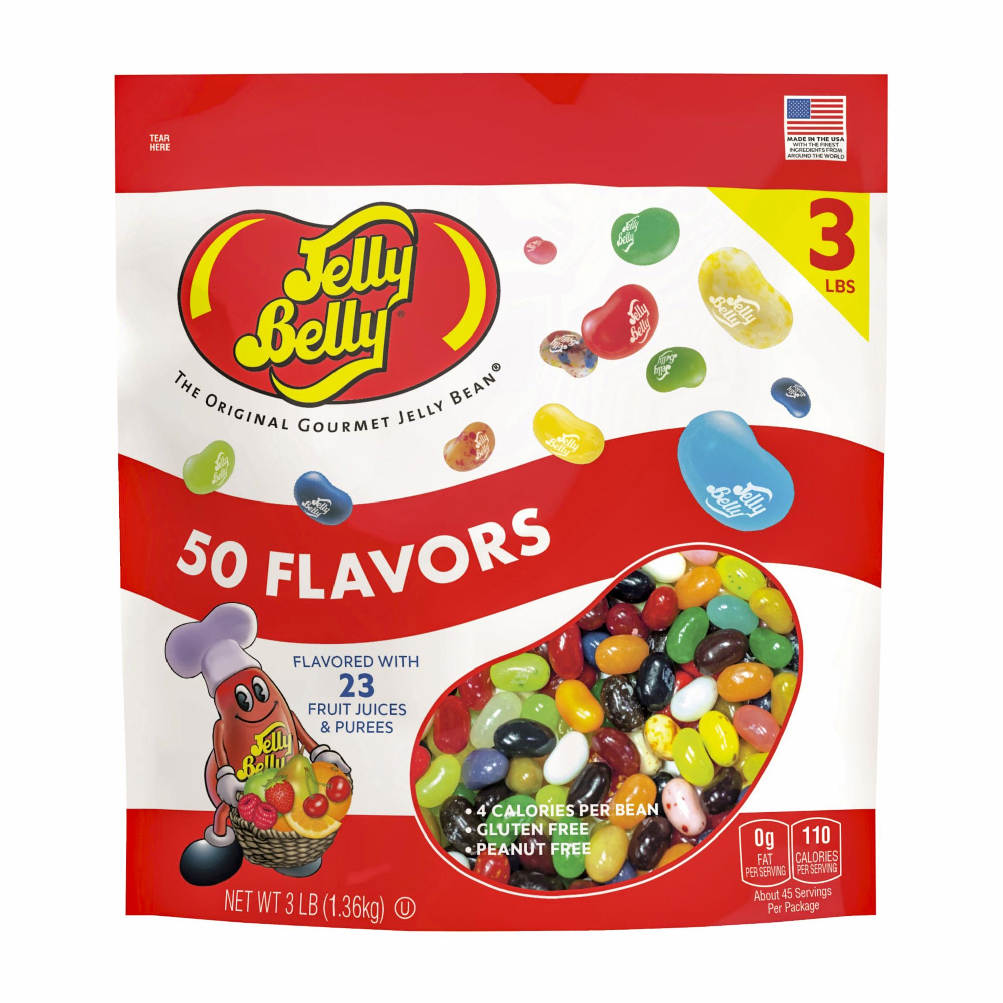 Brach'S Classic Jelly Beans, Assorted Flavors, 54 Ounce Bulk Candy Bags  (Pack of