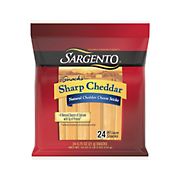 Sargento Natural Sharp Cheddar Cheese Snacks, 24 ct./0.75 oz.