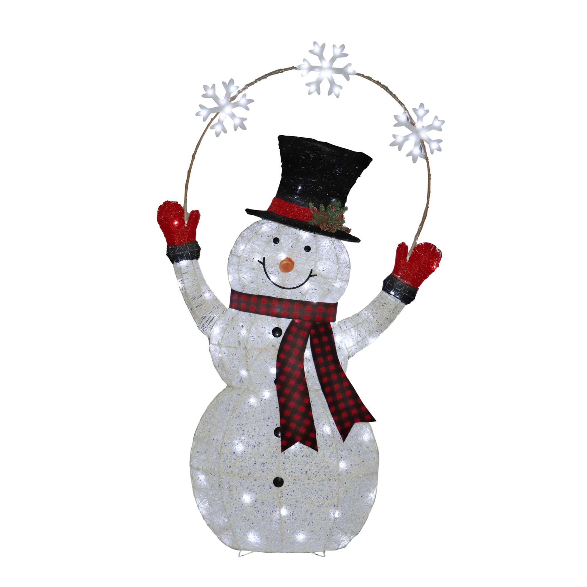 SnowMan FIRSTLIVE　2D.2D. Walking Snowman Full Cycle Gait 2d Stock Vector (Royalty