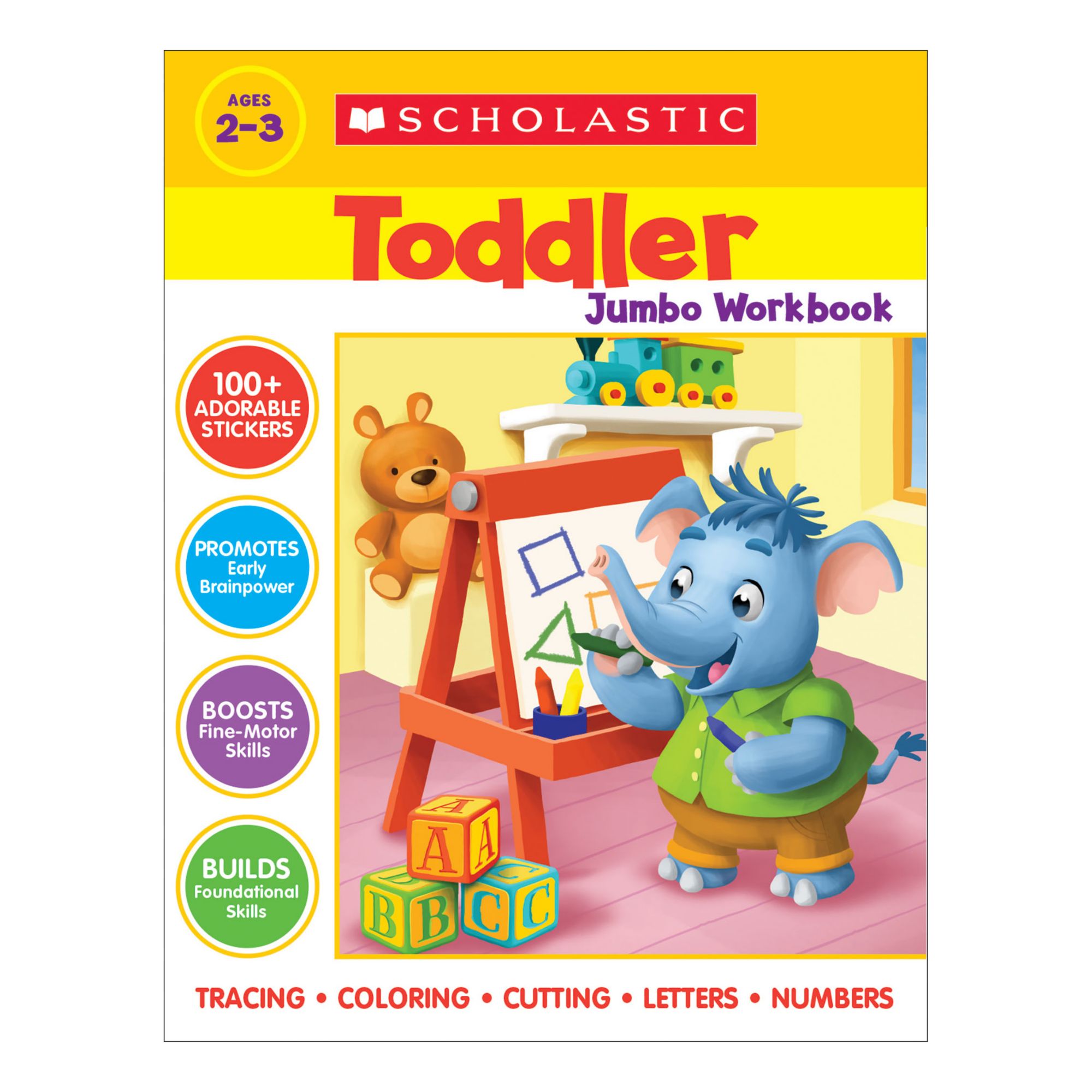 Scholastic Toddler Jumbo Workbook: Early Skills