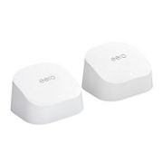 Amazon eero 6 Mesh Wi-Fi 6 System (1 Router + 1 Extender)