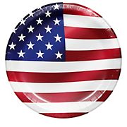 Artstyle Beautiful America 10.125&quot; Paper Dinner Plates, 40 ct.
