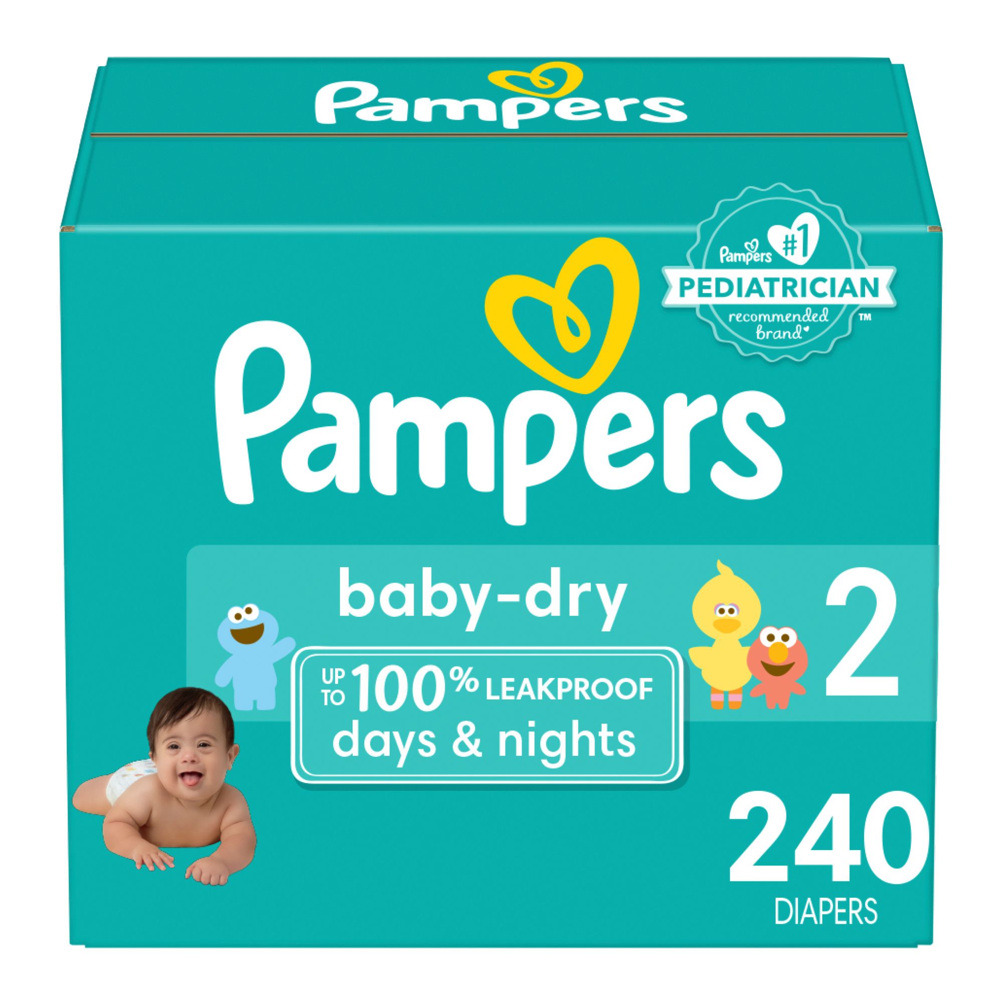  Diapers Size 2, 68 Count - Pampers Pure Protection Disposable  Baby Diapers, Hypoallergenic and Unscented Protection, Super Pack (Old  Version) : Baby