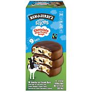 Ben and Jerry's Pint Slices Chocolate Chip Cookie Dough,  9 ct./3 oz.