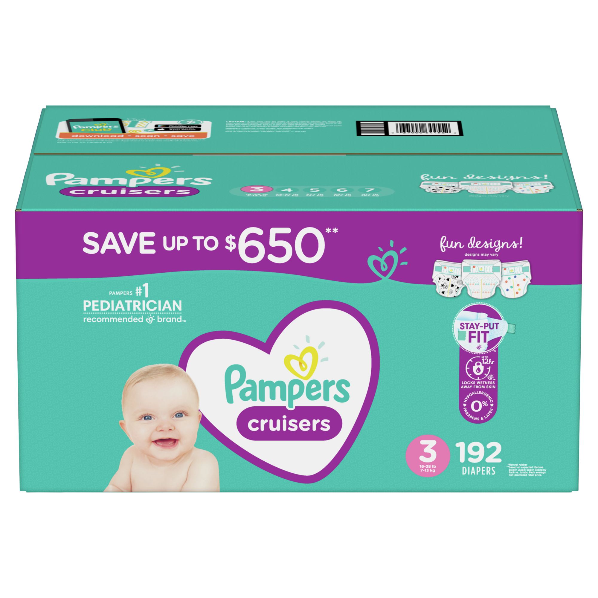 Save on Pampers Swaddlers Super Pack Diapers Size 7 41+ lbs Order Online  Delivery