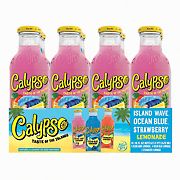 Calypso Lemonade - Ocean Blue, Island Wave and Strawberry, 12 pk./16 oz.