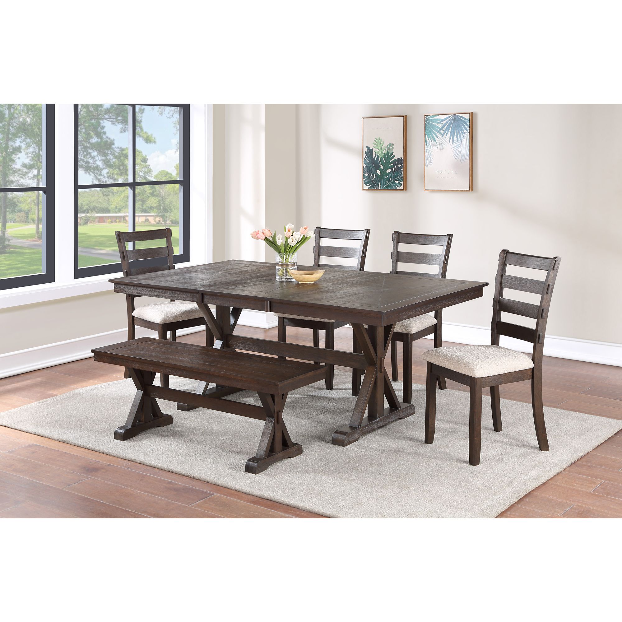 Home to Office Madison 6 Piece Dining Set