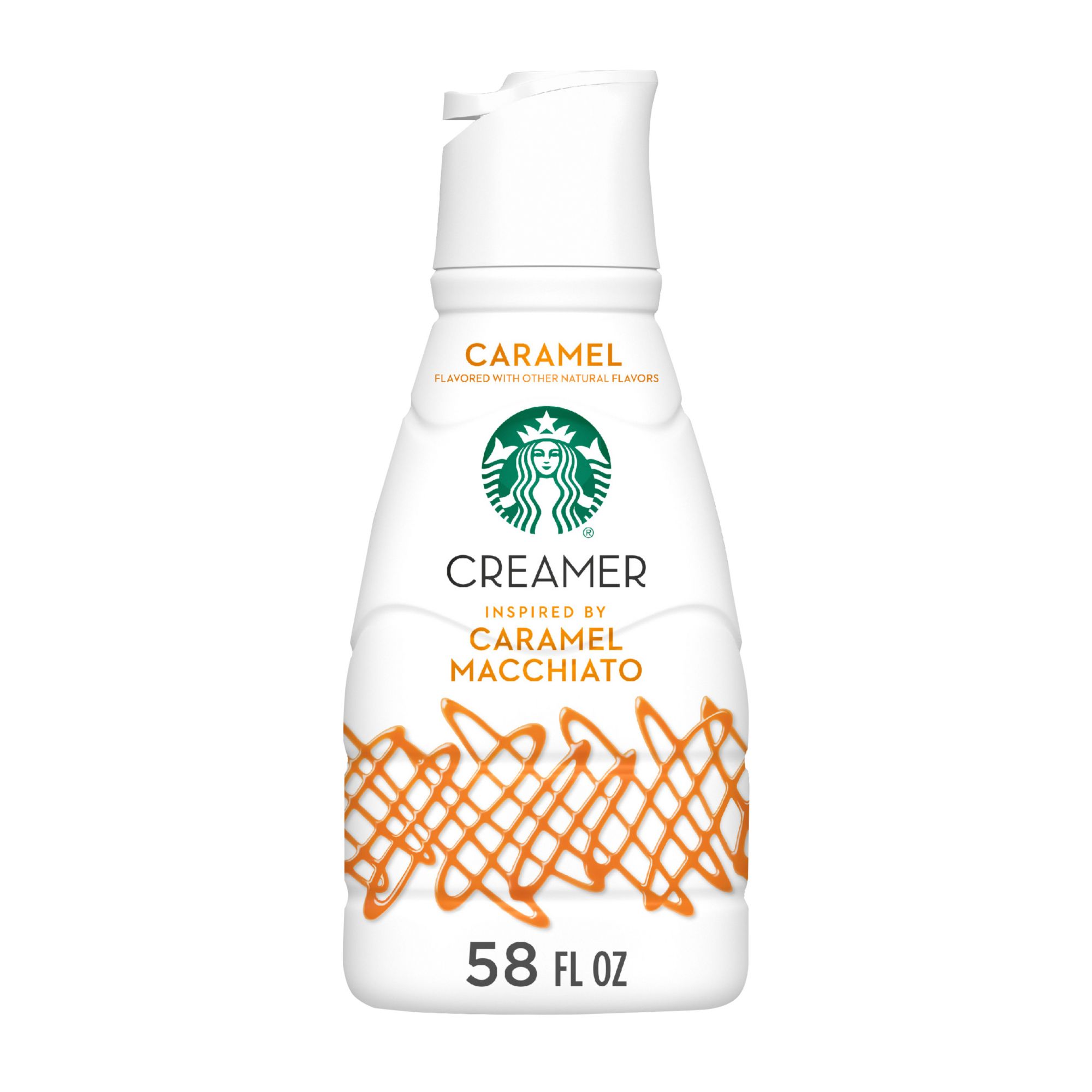 Starbucks Caramel Flavored Liquid Coffee Creamer, 58 fl. oz.