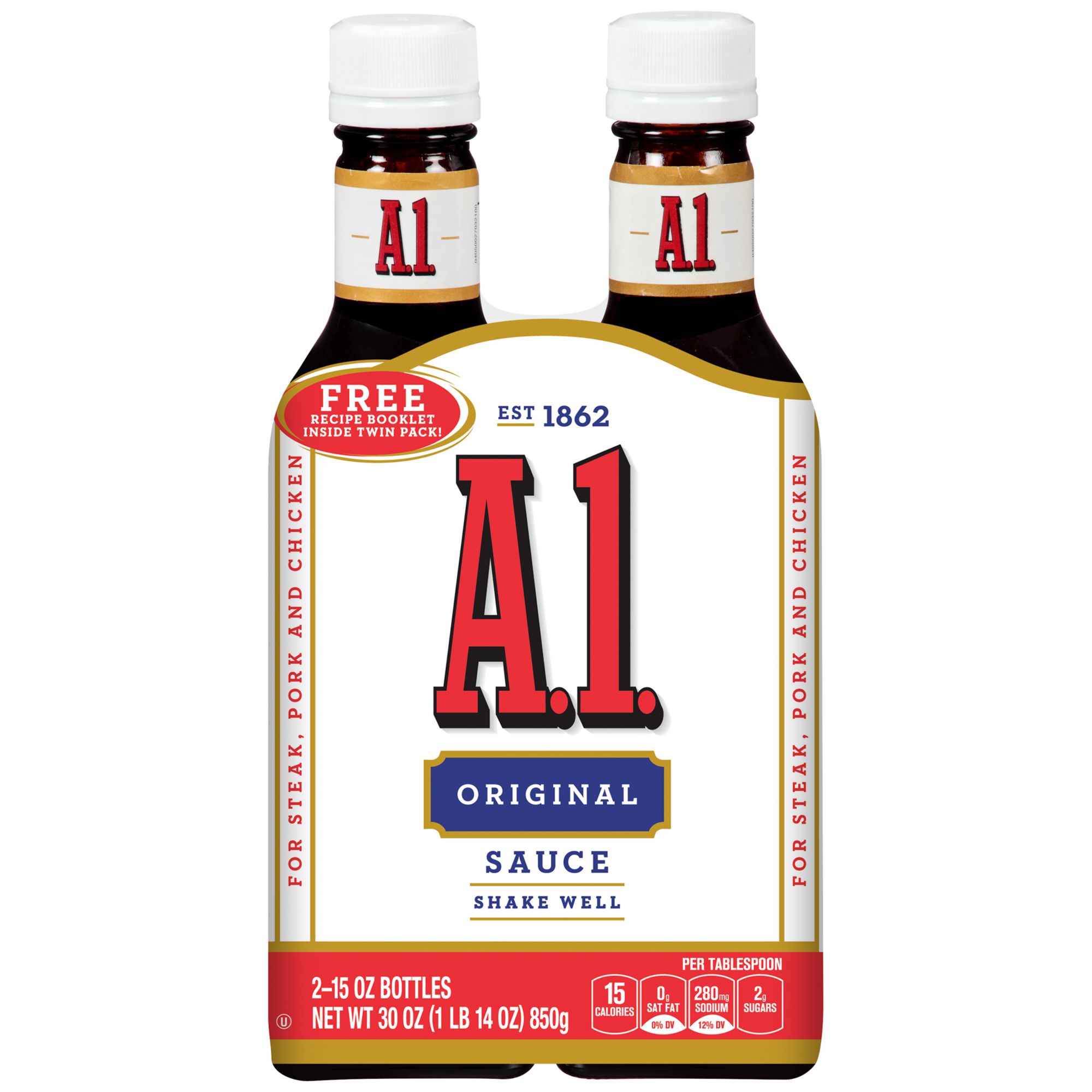 A.1. Original Steak Sauce, 2 ct./15 oz.