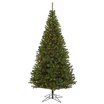 Berkley Jensen 9′ Pre-Lit Christmas Tree with Warm White LED Lights