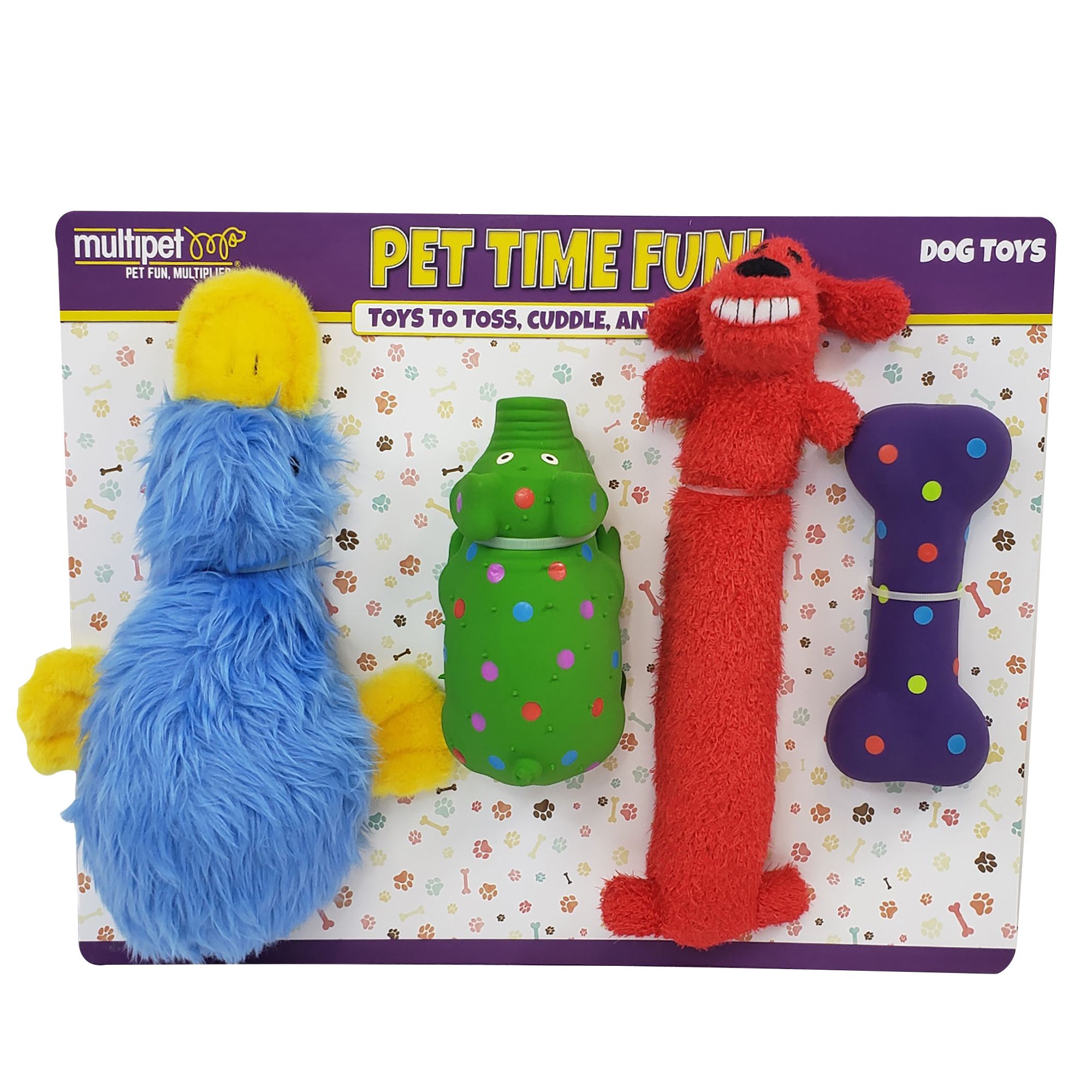 Multipet International Deep Sea Teethers Dog Toy Assortment - 51106