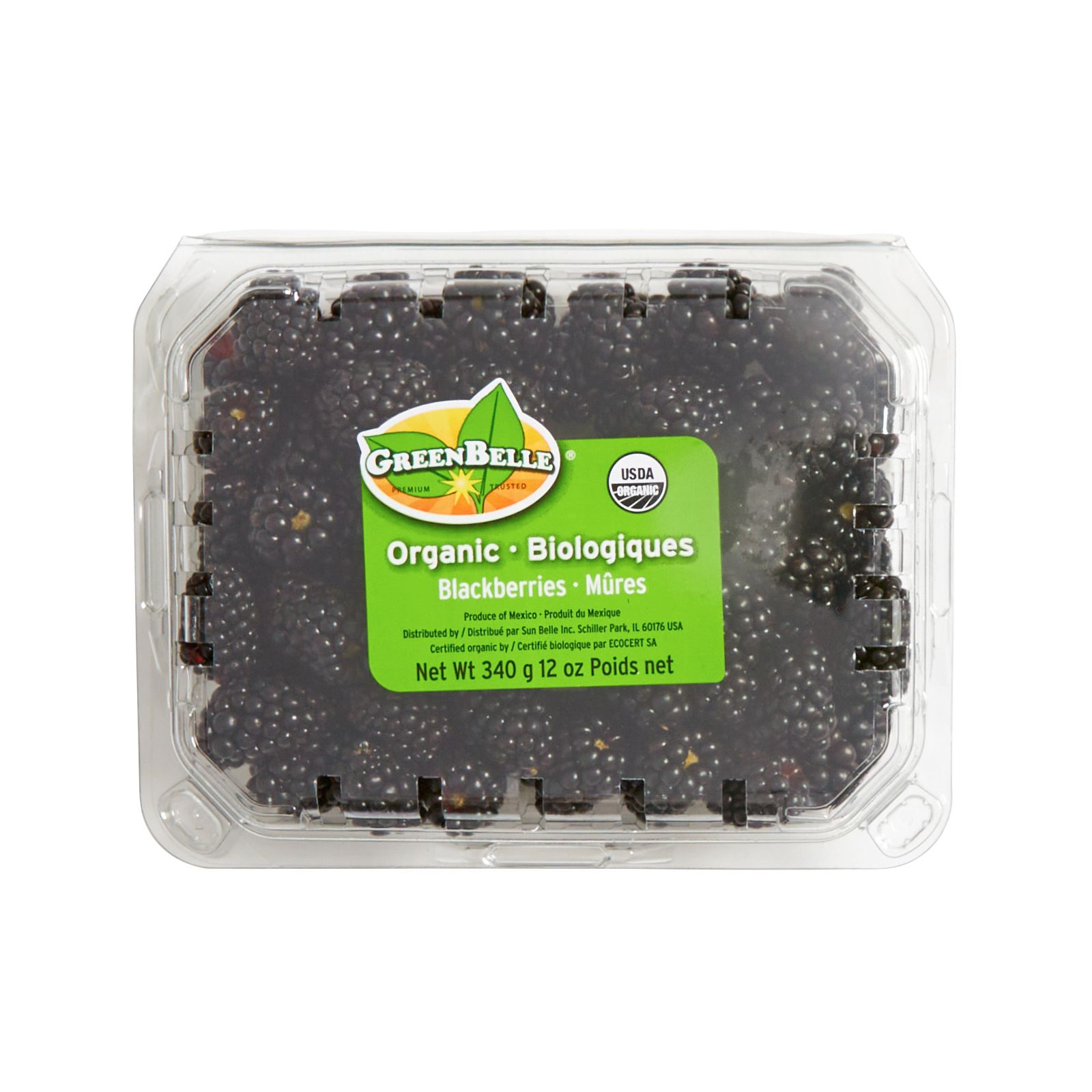 Organic Blackberries, 12 oz.