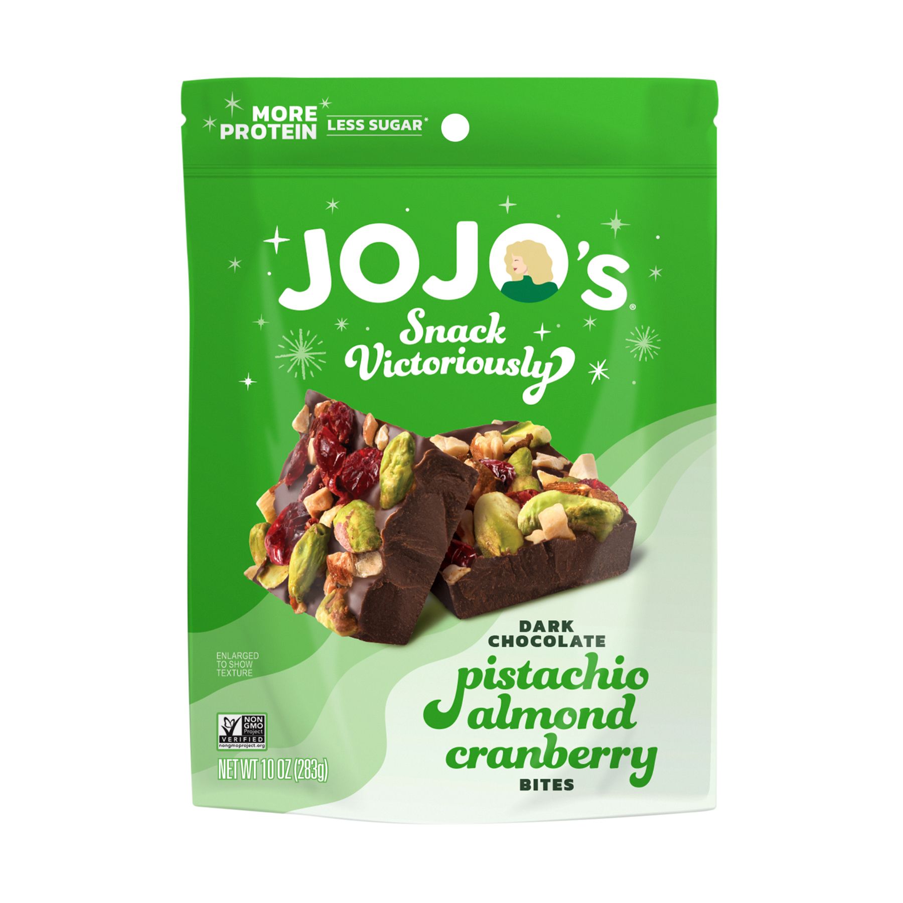 JOJO's Original Dark Chocolate Bites, 10 oz.