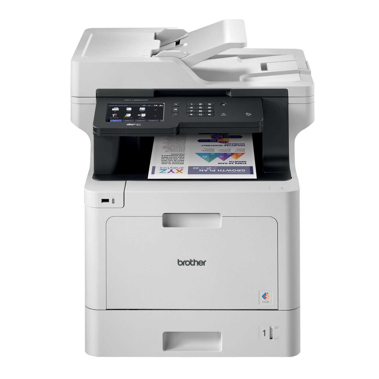 MFC-L2717DW Wireless Black-and-White All-in-One Laser Printer with up to  500 Pages of Additional Toner Included‡