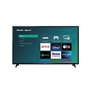 Philips 50&quot; PFL4 HDR 4K UHD Roku Smart TV with 2-Year Coverage