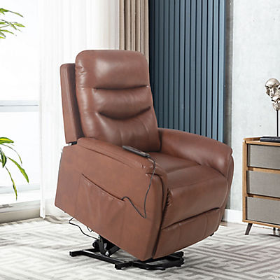 Lifesmart Power Lift Chair Recliner with Heat and Massage